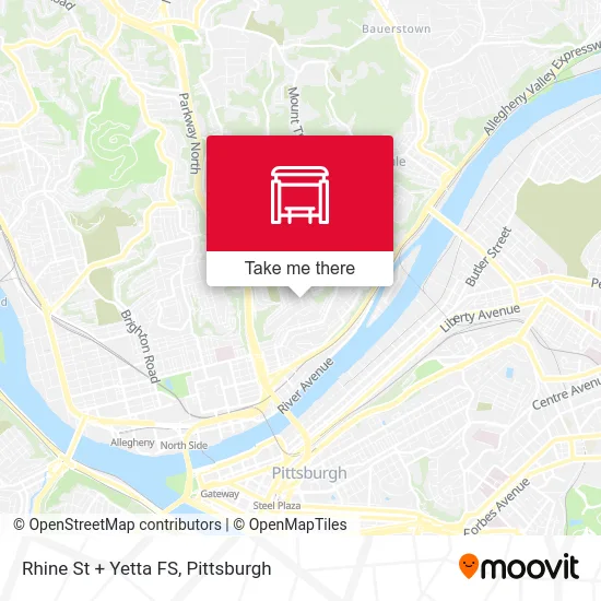 Rhine St + Yetta FS map