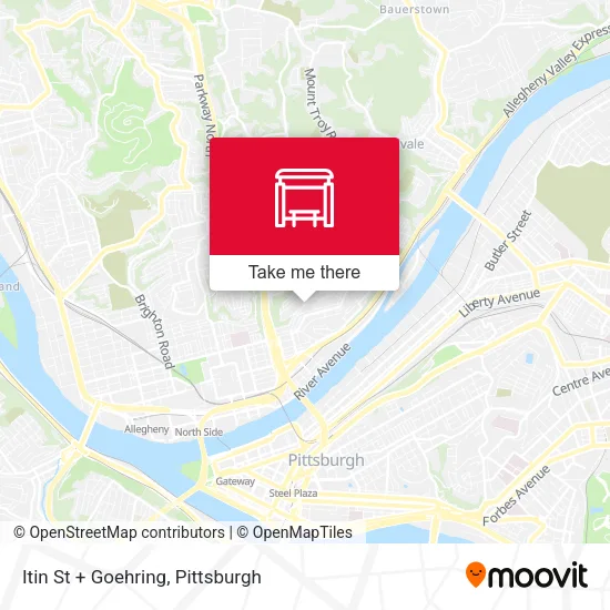 Mapa de Itin St + Goehring