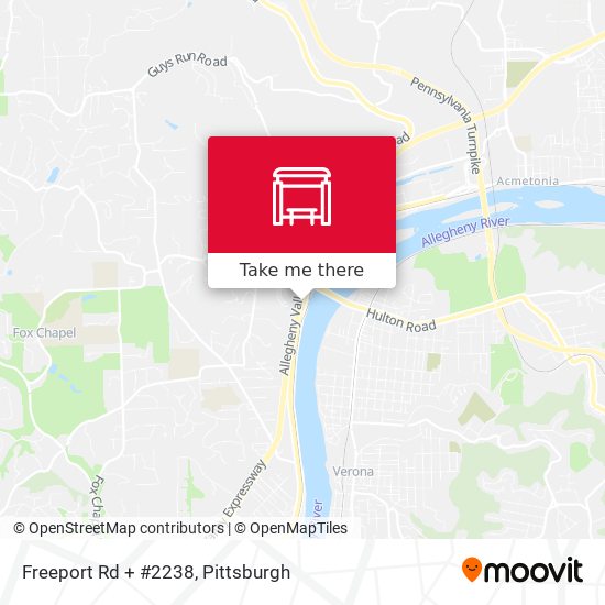 Freeport Rd + #2238 map