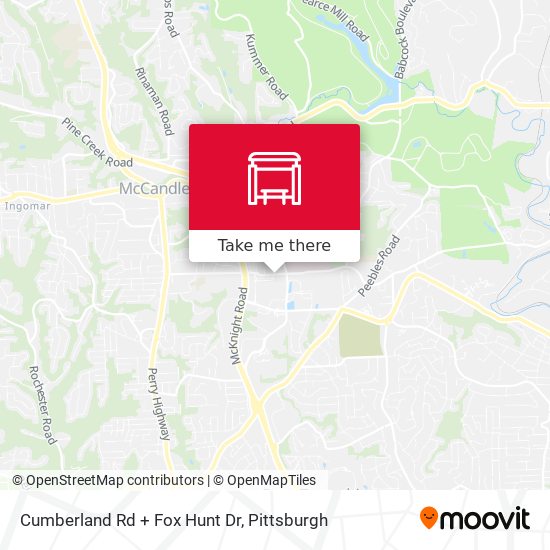 Mapa de Cumberland Rd + Fox Hunt Dr