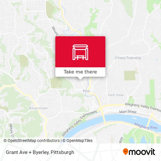 Grant Ave + Byerley map