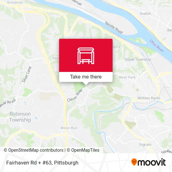 Fairhaven Rd + #63 map