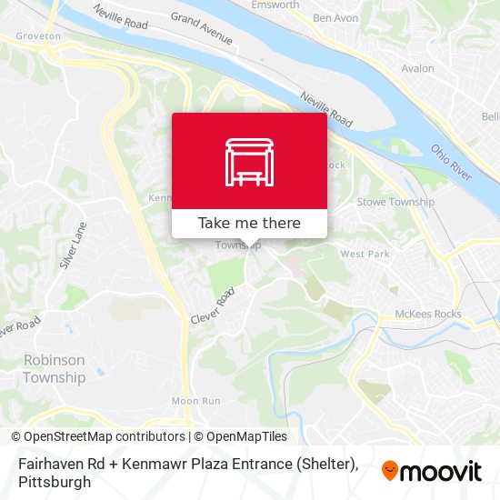 Fairhaven Rd + Kenmawr Plaza Entrance (Shelter) map