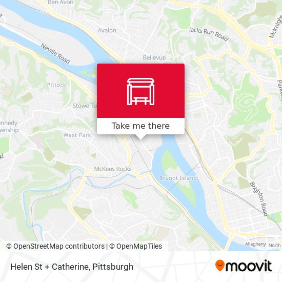 Mapa de Helen St + Catherine