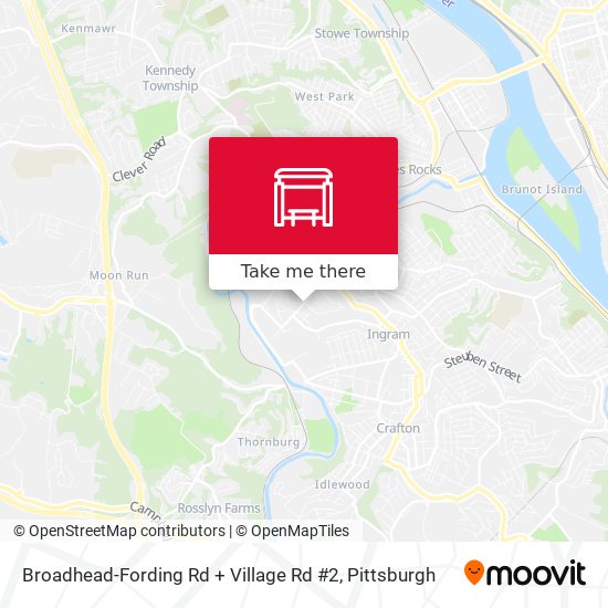 Mapa de Broadhead-Fording Rd + Village Rd #2