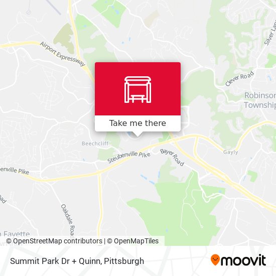 Summit Park Dr + Quinn map