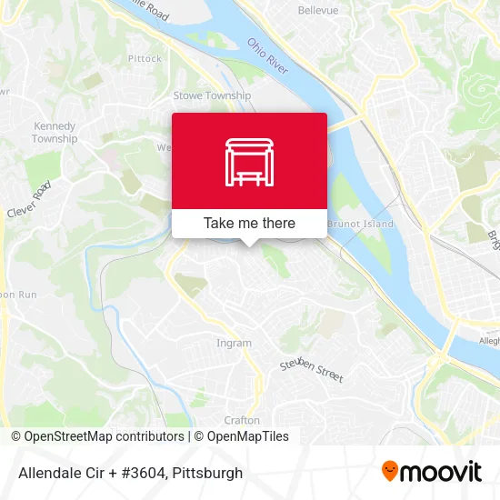 Mapa de Allendale Cir + #3604