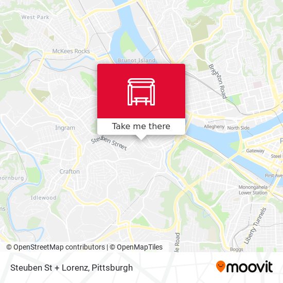 Mapa de Steuben St + Lorenz