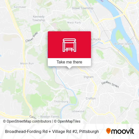 Mapa de Broadhead-Fording Rd + Village Rd #2