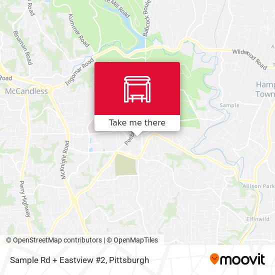 Sample Rd + Eastview #2 map
