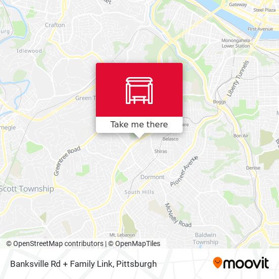 Mapa de Banksville Rd + Family Link