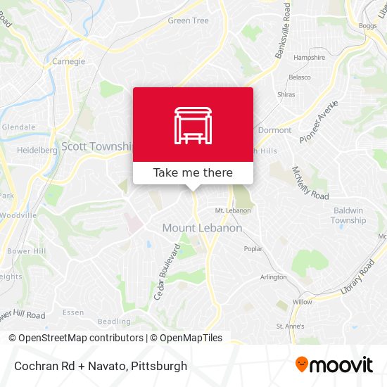 Mapa de Cochran Rd + Navato