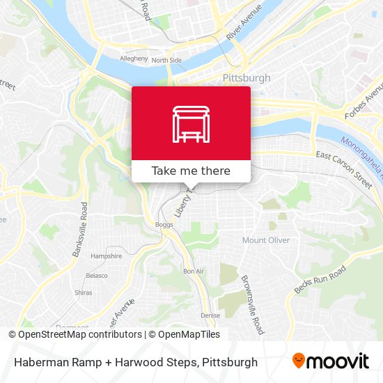 Mapa de Haberman Ramp + Harwood Steps