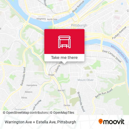 Mapa de Warrington Ave + Estella Ave