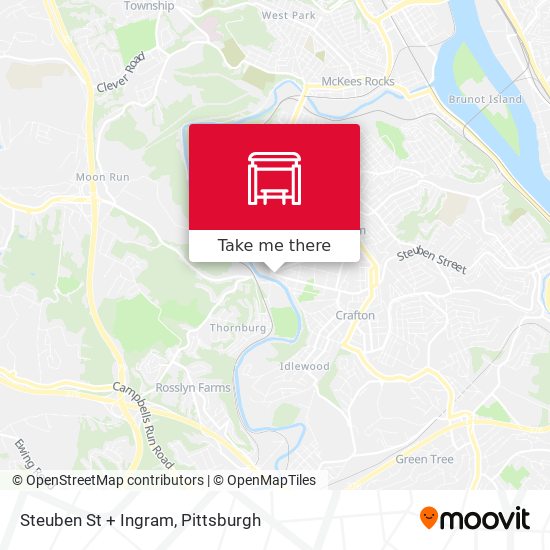 Mapa de Steuben St + Ingram