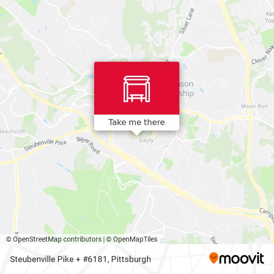 Mapa de Steubenville Pike + #6181
