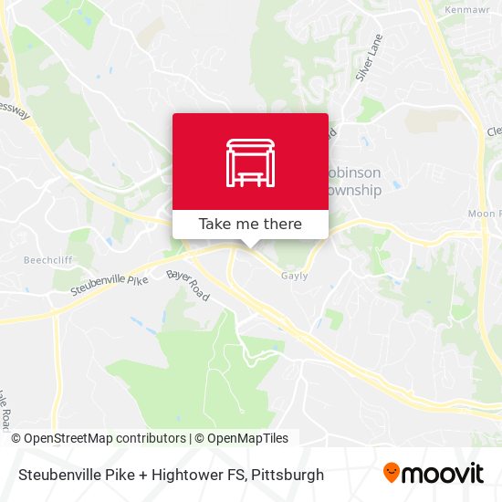 Mapa de Steubenville Pike + Hightower FS