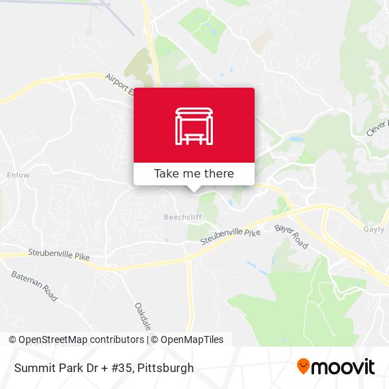 Mapa de Summit Park Dr + #35