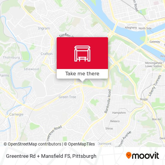 Mapa de Greentree Rd + Mansfield FS