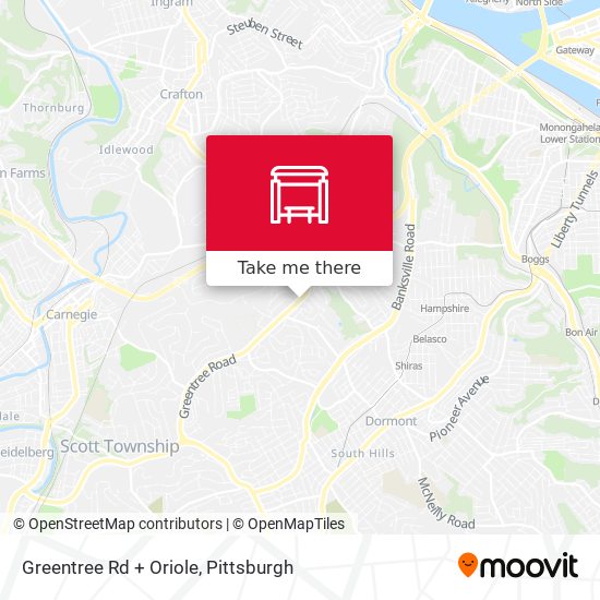 Mapa de Greentree Rd + Oriole