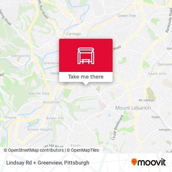 Mapa de Lindsay Rd + Greenview