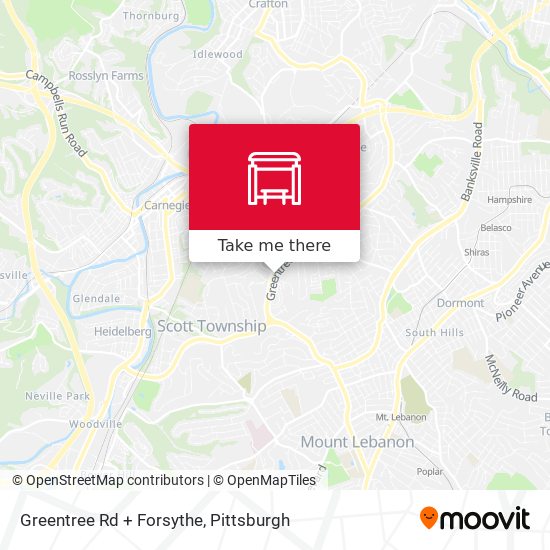 Mapa de Greentree Rd + Forsythe