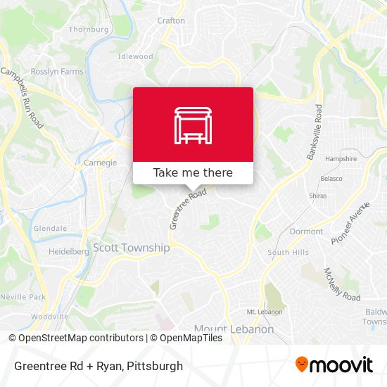 Mapa de Greentree Rd + Ryan