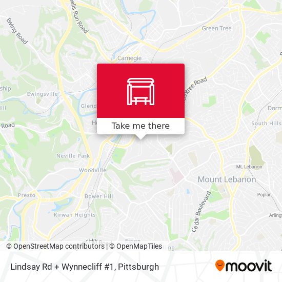 Lindsay Rd + Wynnecliff #1 map