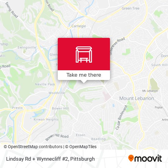 Lindsay Rd + Wynnecliff #2 map