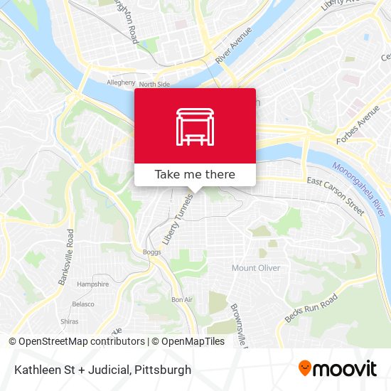 Kathleen St + Judicial map