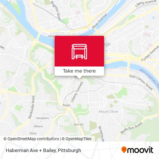 Mapa de Haberman Ave + Bailey