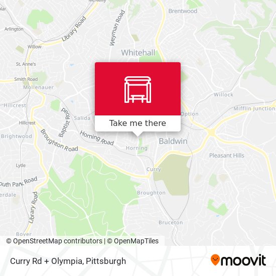 Mapa de Curry Rd + Olympia