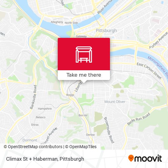 Climax St + Haberman map