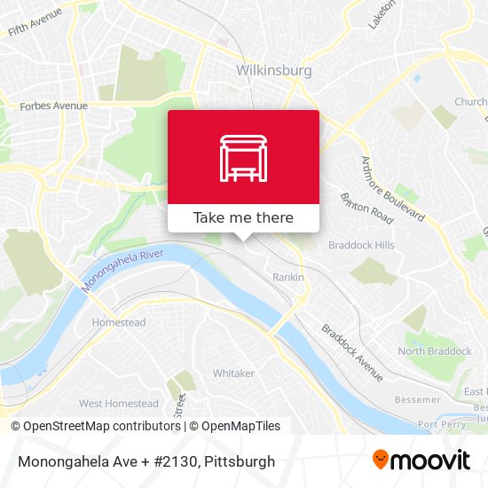 Mapa de Monongahela Ave + #2130