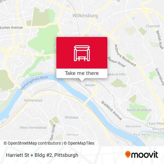 Mapa de Harriett St + Bldg #2