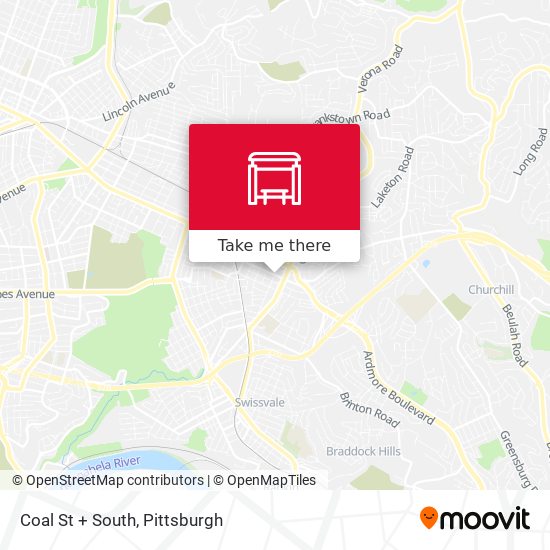 Mapa de Coal St + South