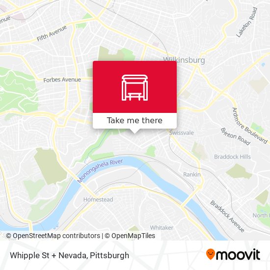 Mapa de Whipple St + Nevada