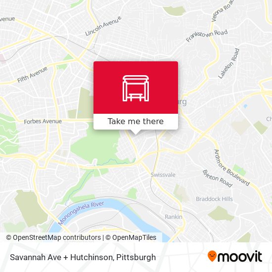 Savannah Ave + Hutchinson map