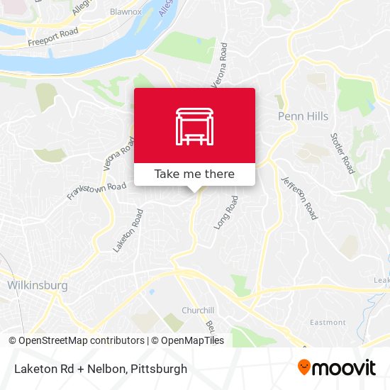 Laketon Rd + Nelbon map