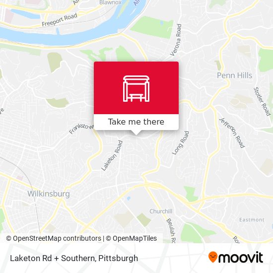 Mapa de Laketon Rd + Southern