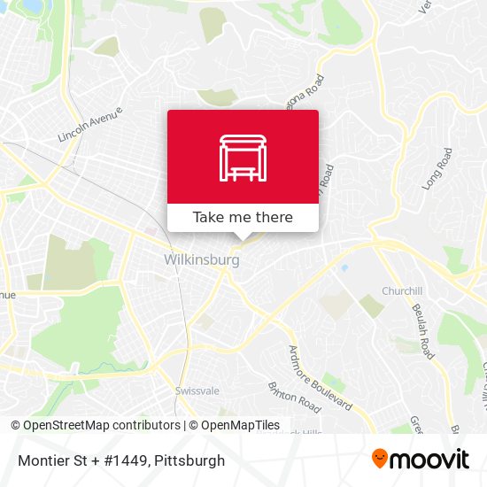 Mapa de Montier St + #1449
