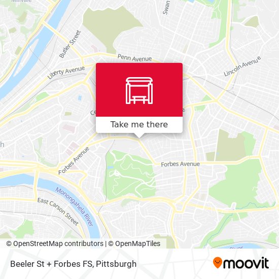 Mapa de Beeler St + Forbes FS