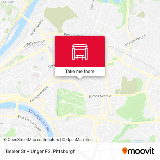 Mapa de Beeler St + Unger FS