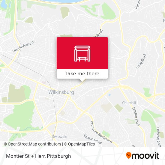 Mapa de Montier St + Herr