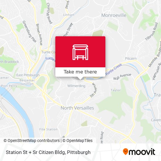 Mapa de Station St + Sr Citizen Bldg