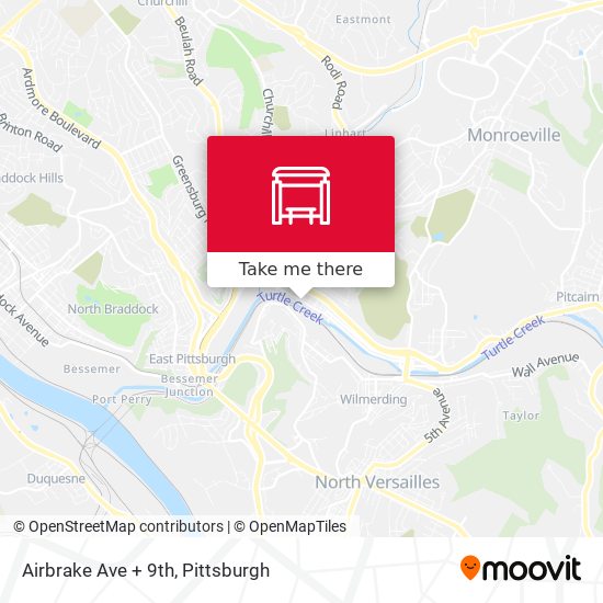 Mapa de Airbrake Ave + 9th