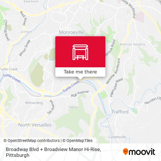 Broadway Blvd + Broadview Manor Hi-Rise map