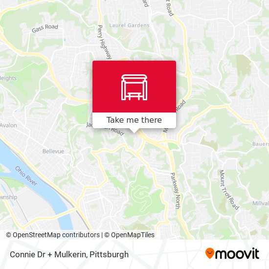 Mapa de Connie Dr + Mulkerin