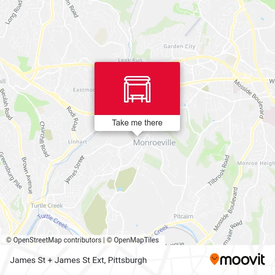 James St + James St Ext map