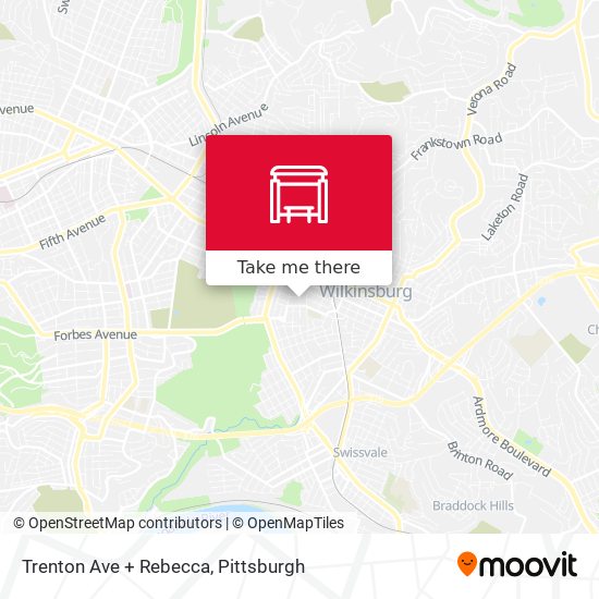 Trenton Ave + Rebecca map
